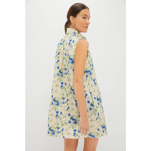 TUCKERNUCK Bellflower Blooms Sleeveless Charlie Dress Size S NWT - Picture 2 of 6